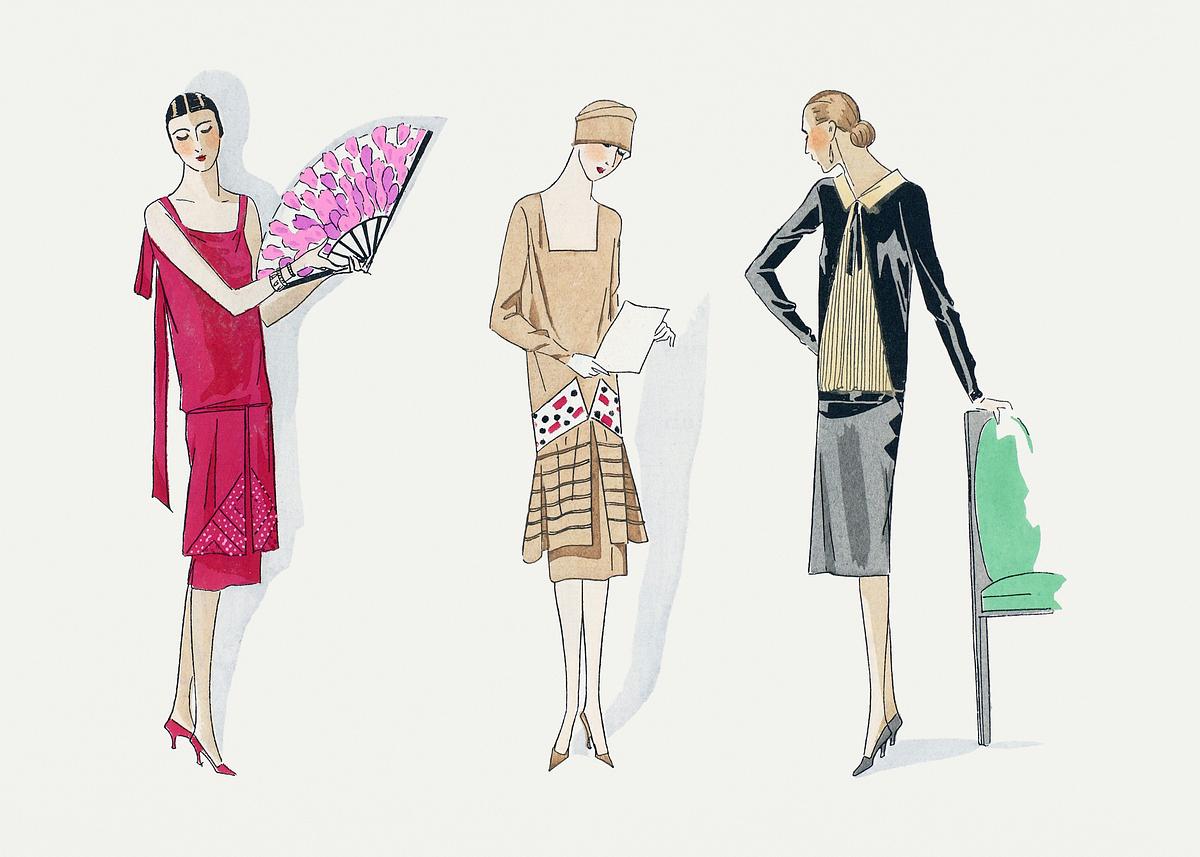 Fashion Illustration Images | Free vectors, graphics & creative designs - rawpixel