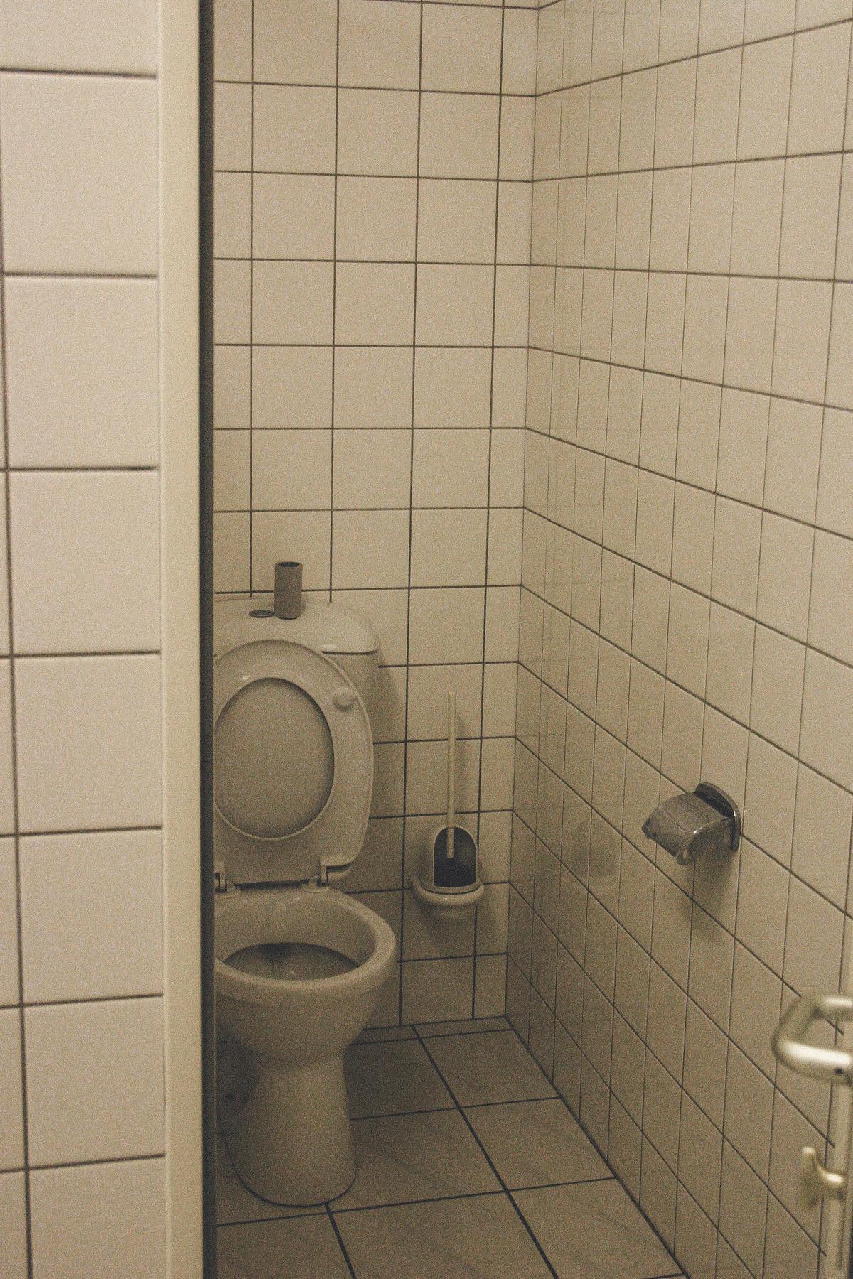 Toilet With White Tiles All Over Toilet With White Tiles All Over