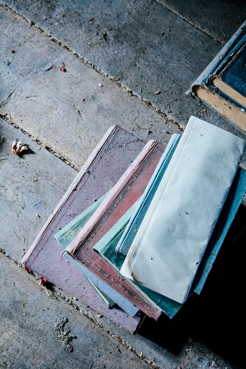dusty books in Libraries