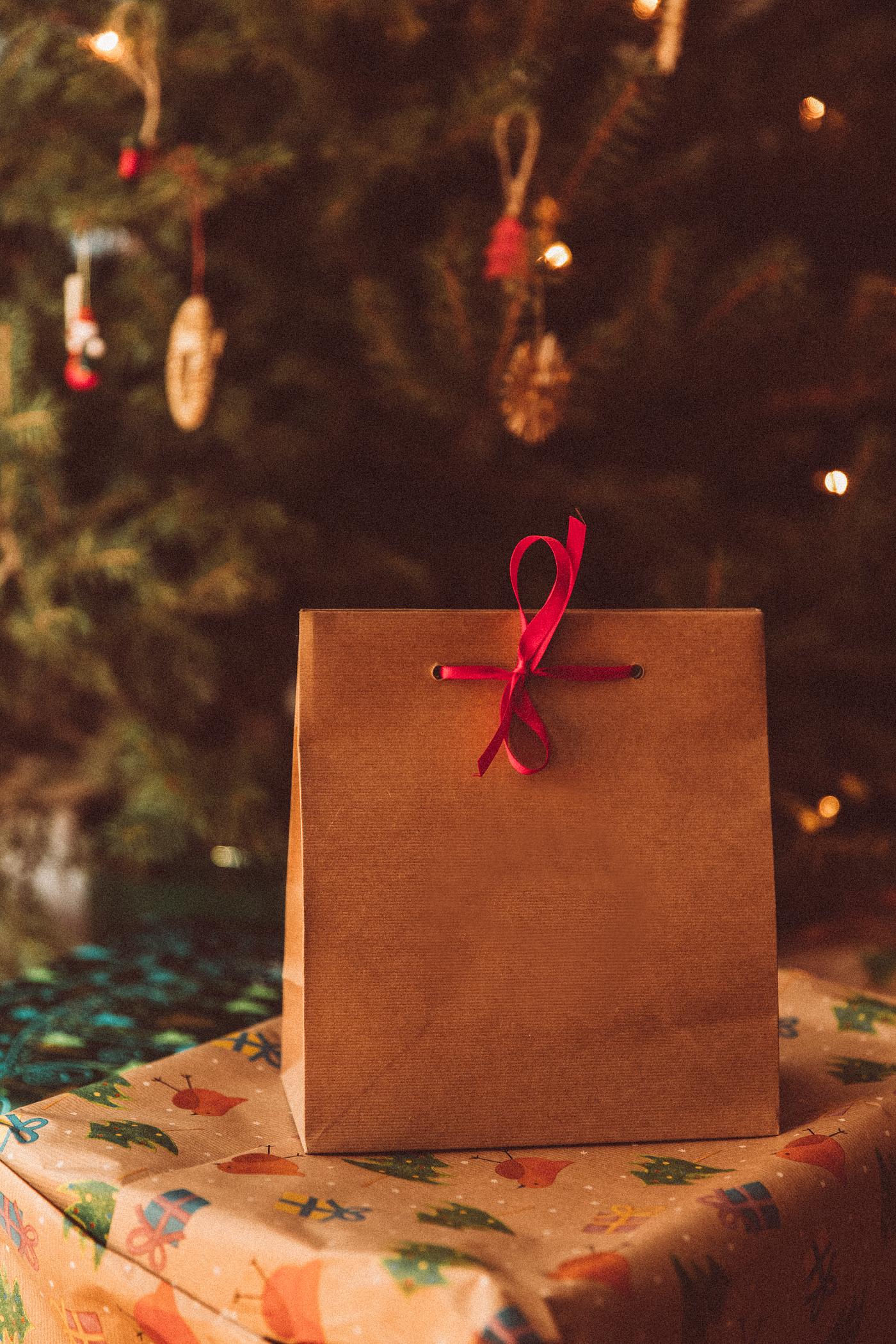 Close up of Christmas presents Close up of Christmas presents