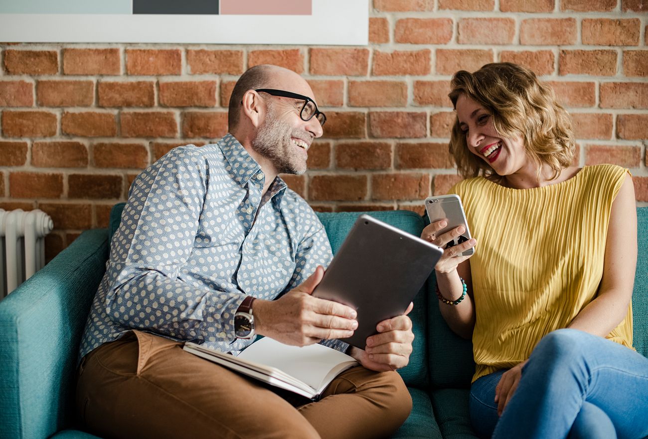 Casual Office Workers In A Break Room Royalty Free Photo 534337