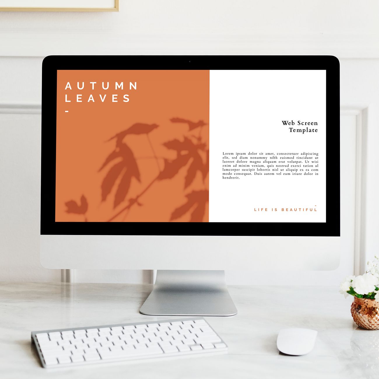 Download Computer screen mockup | Royalty free psd mockup - 1209097