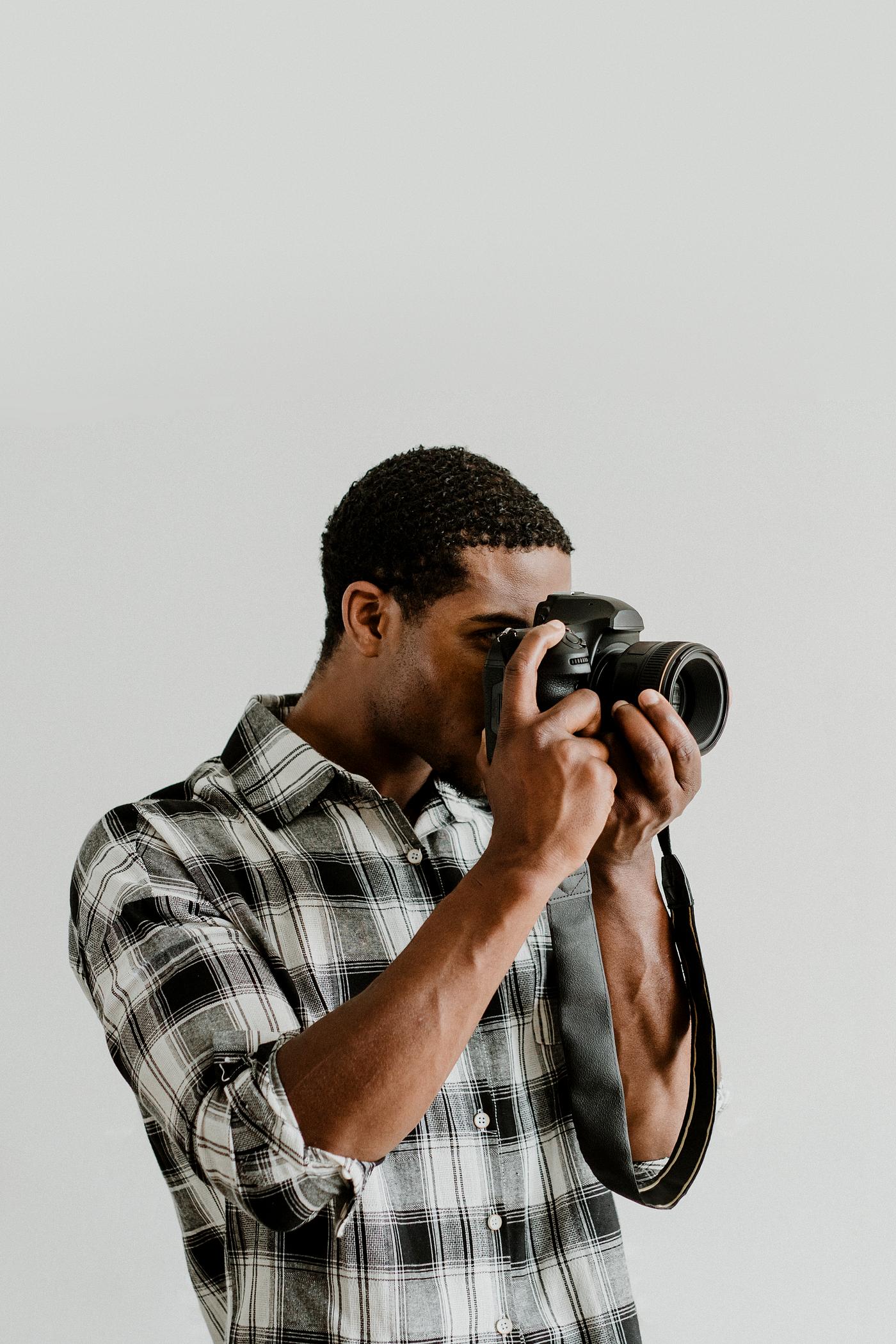 Black photographer at a shoot Royalty free stock photo 1224132 Black photographer at a shoot Royalty free stock photo 1224132