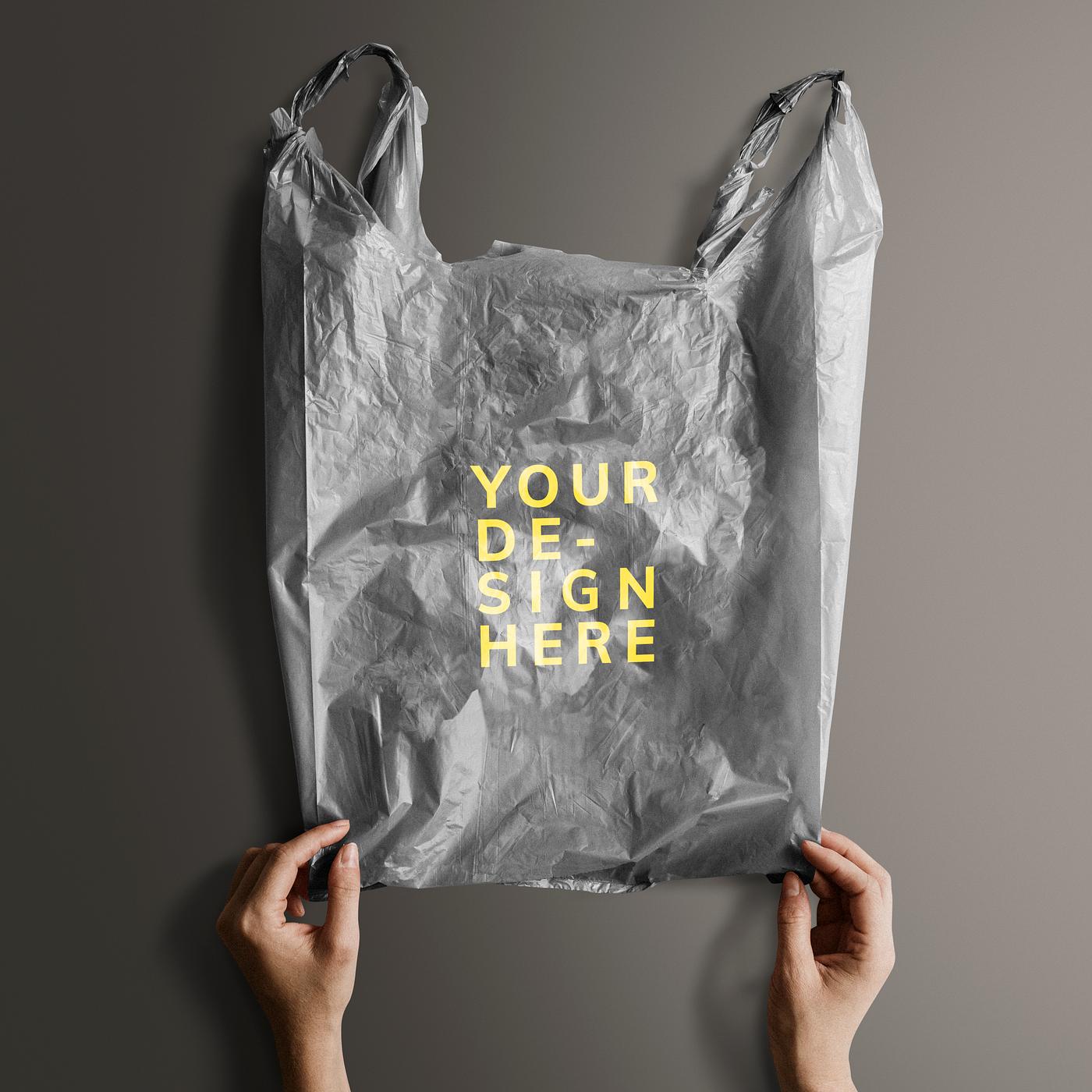 Download Free Mockups Plastic Bag With Chifferini Pasta Psd