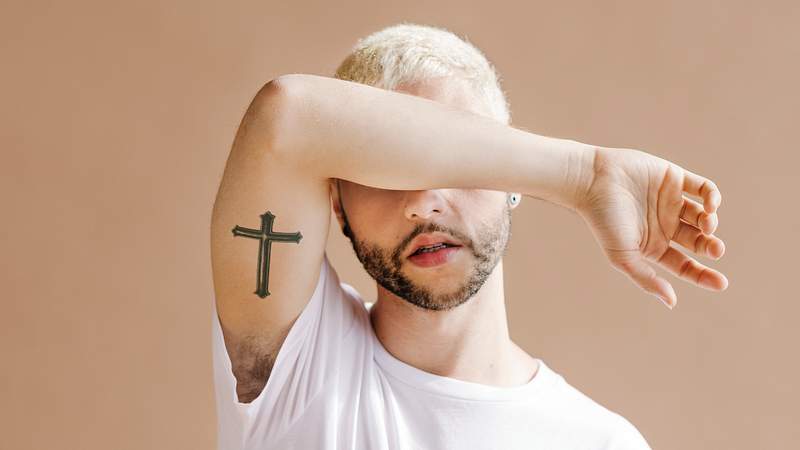 Download Tattoo on the arm mockup