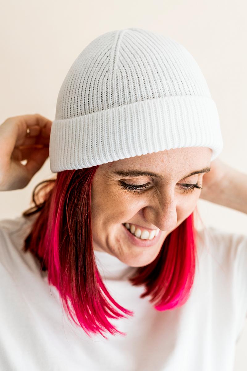 Download White Beanie Hat Apparel Psd Mockup Royalty Free Stock Illustration High Resolution Graphic
