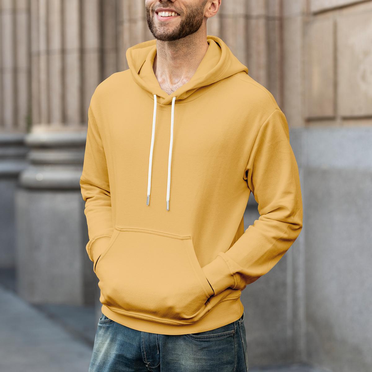 Download Stylish Yell Hoodie Mockup Psd Streetwear Royalty Free Stock Photo High Resolution Image