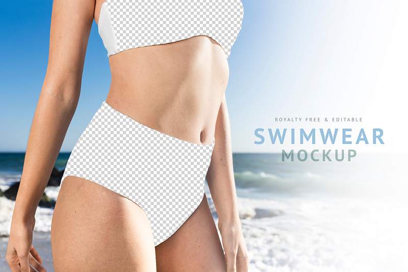 Download Swimwear Mockup Images | Free PSD, Vector & PNG Apparel ...