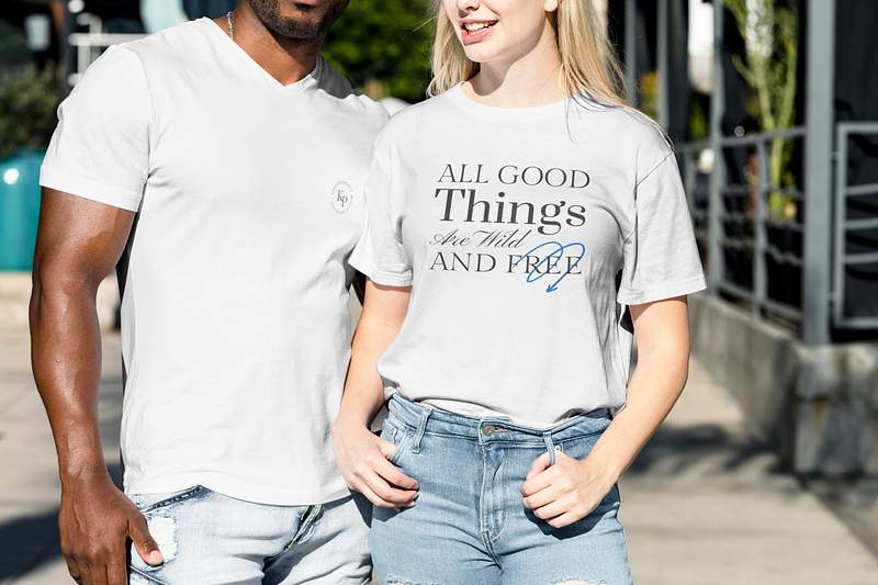 Couple T-Shirt Mockup Images | Free Photos, Png Stickers, Wallpapers &  Backgrounds - Rawpixel