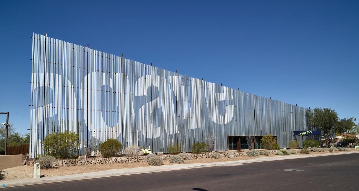 The Agave branch of the Phoenix Public Library in Phoenix, Arizona. Original image from Carol M. Highsmith’s America,... The Agave branch of the Phoenix Public Library in Phoenix, Arizona. Original image from Carol M. Highsmith’s America,...