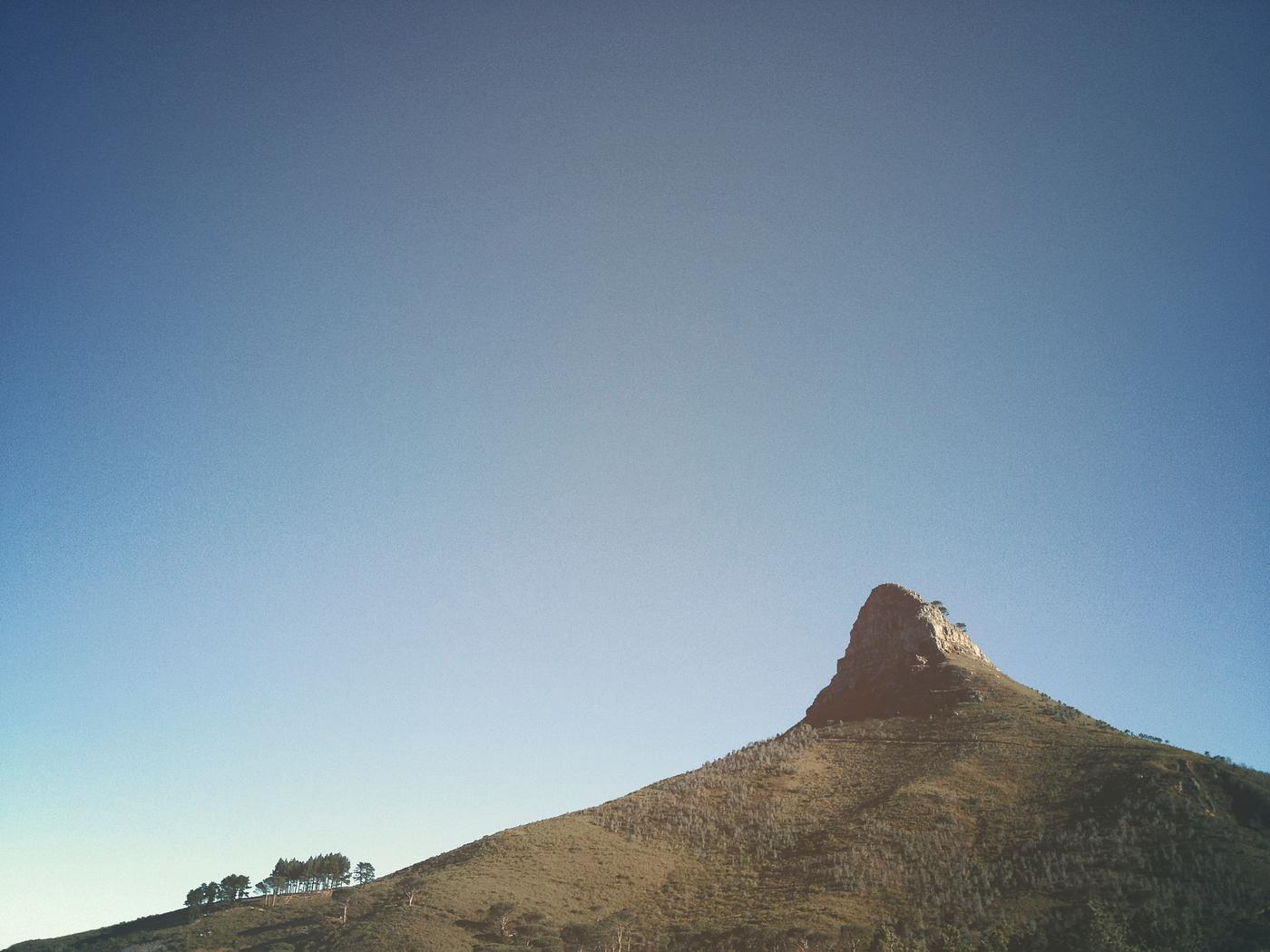 Mountain in Cape Town, South Africa Mountain in Cape Town, South Africa