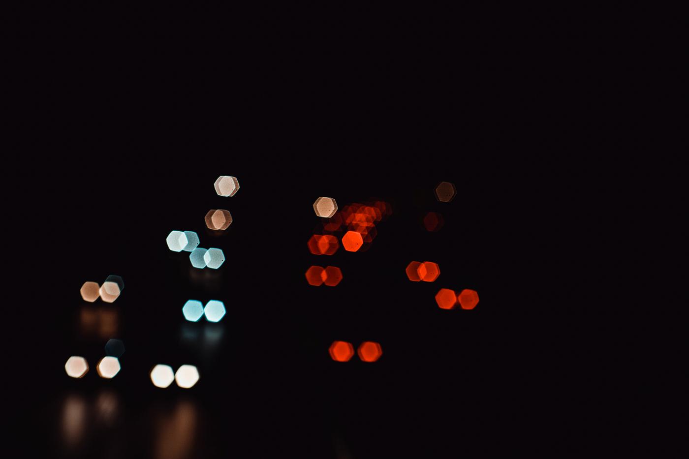 Light bokeh at night Light bokeh at night