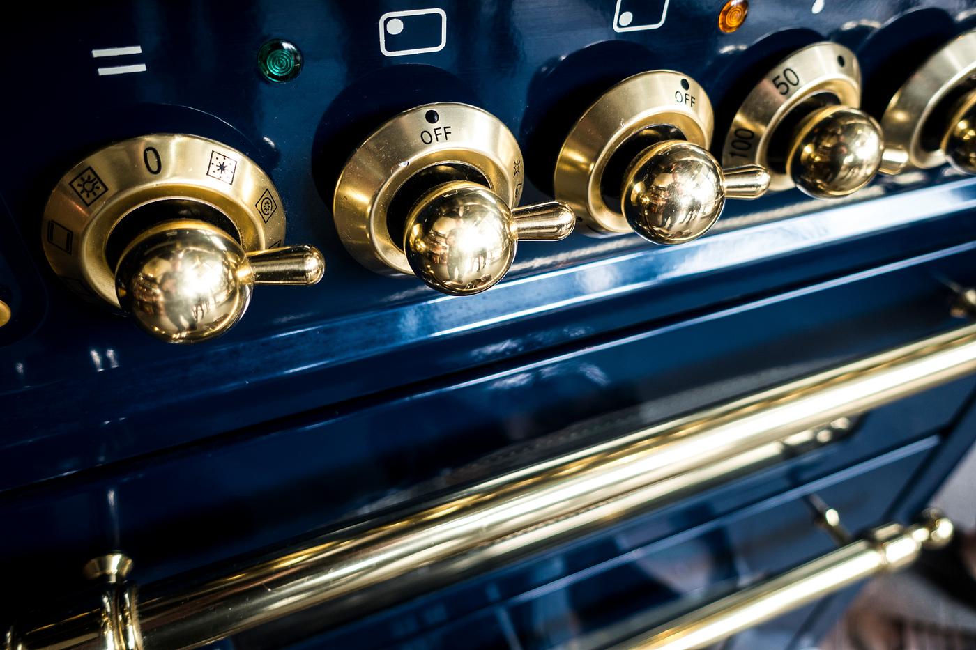 Vintage oven closeup Vintage oven closeup