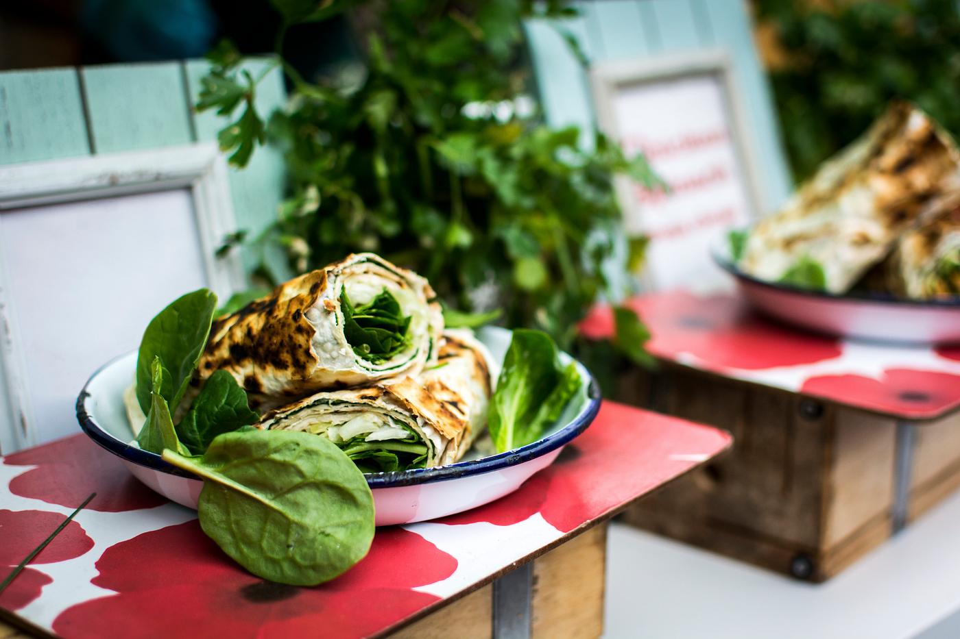 Healthy vegetarian wrap Healthy vegetarian wrap