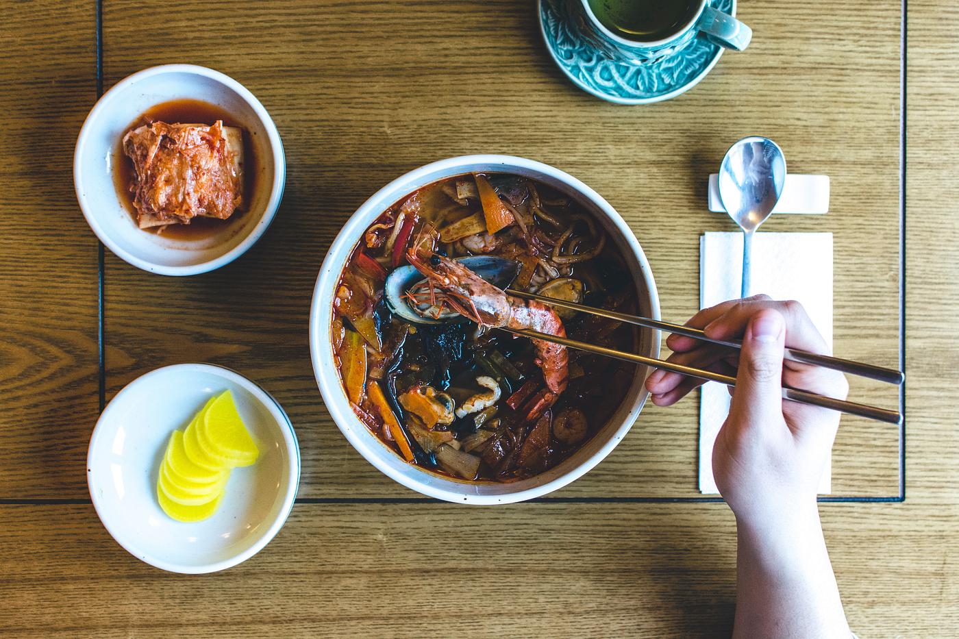 Korean seafood stew Korean seafood stew