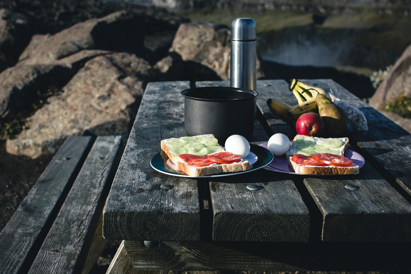 Camping breakfast Camping breakfast