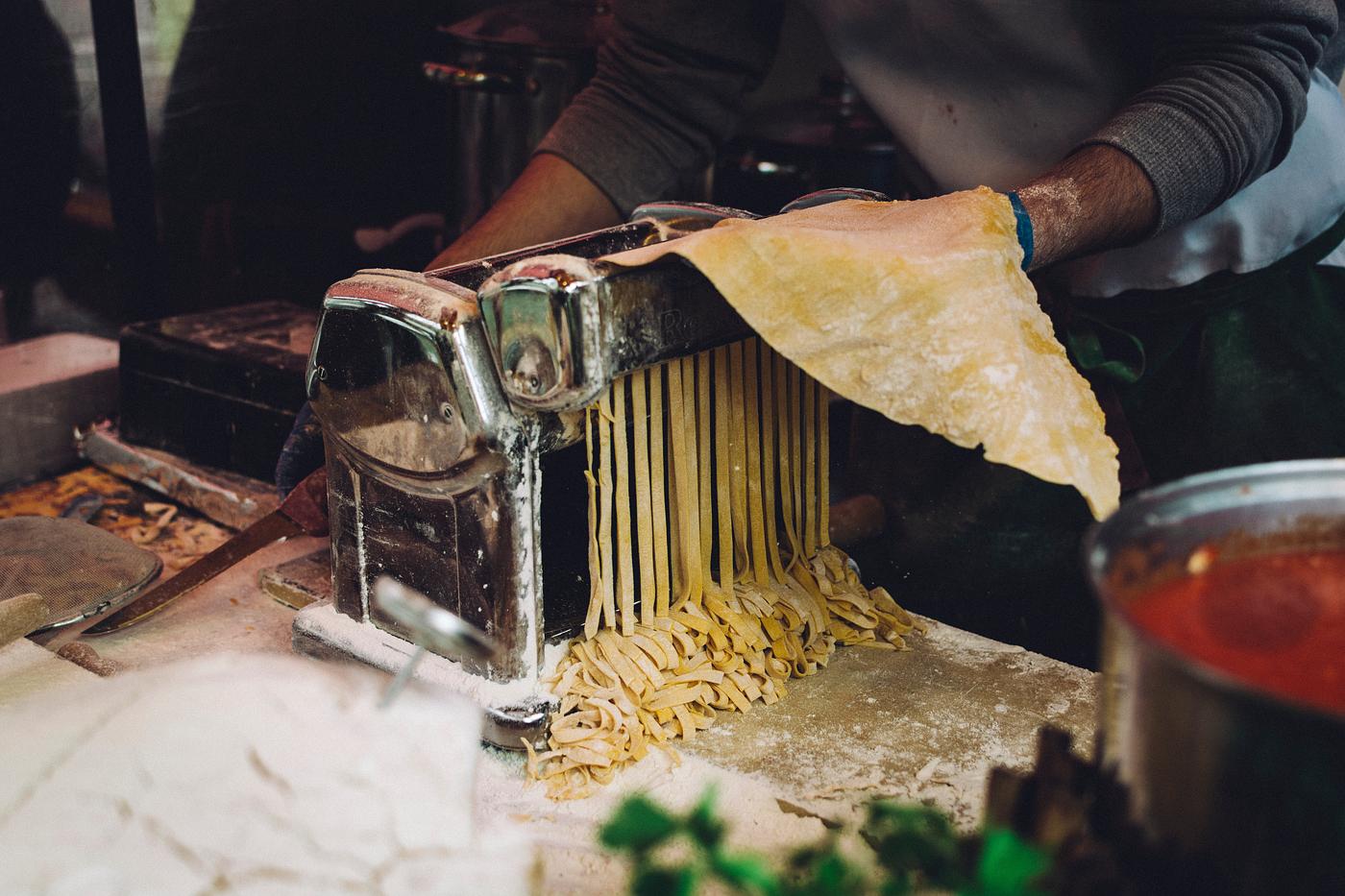 Fresh homemade pasta food photography Fresh homemade pasta food photography