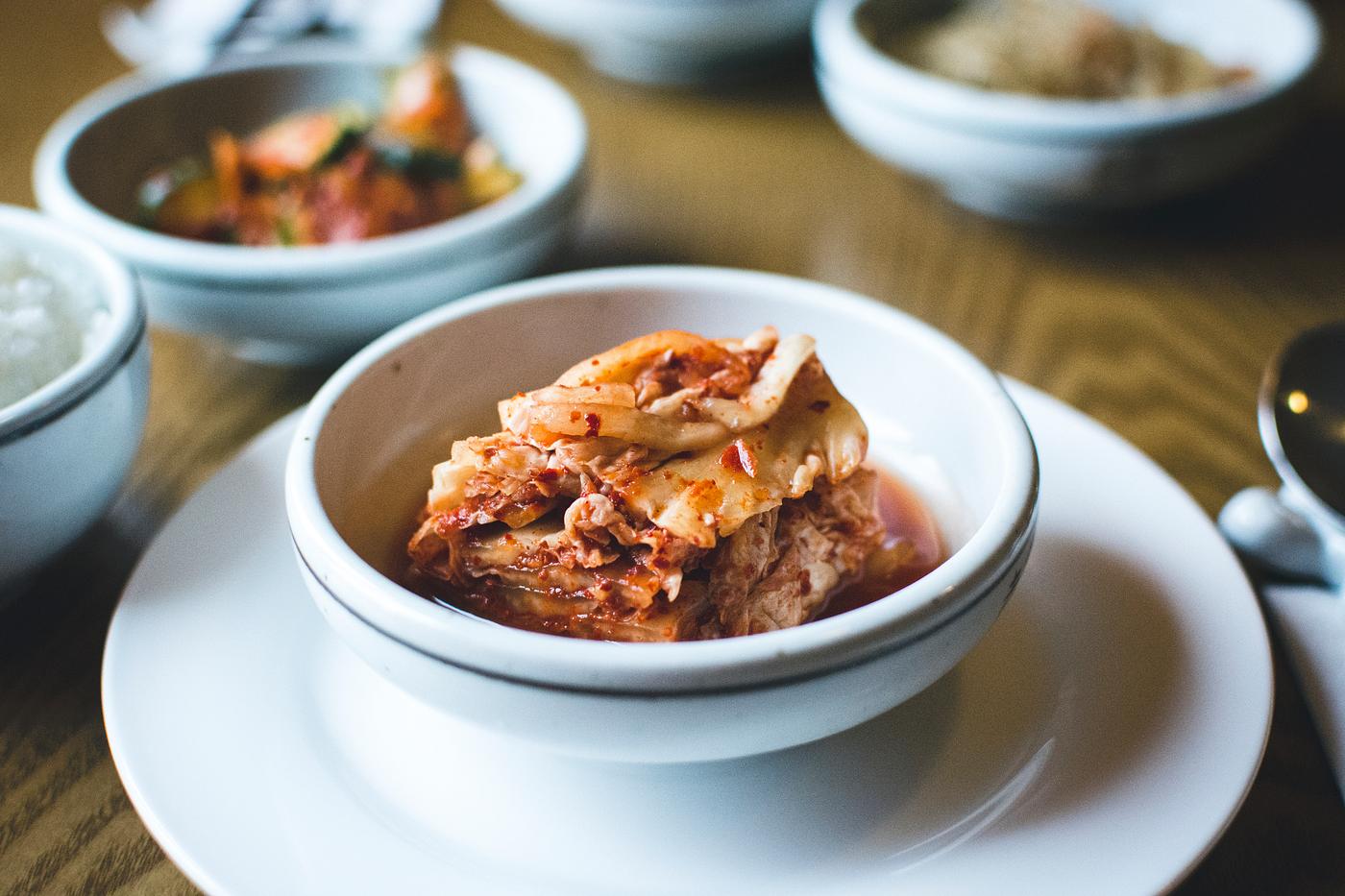 A bowl of delicious kimchi A bowl of delicious kimchi