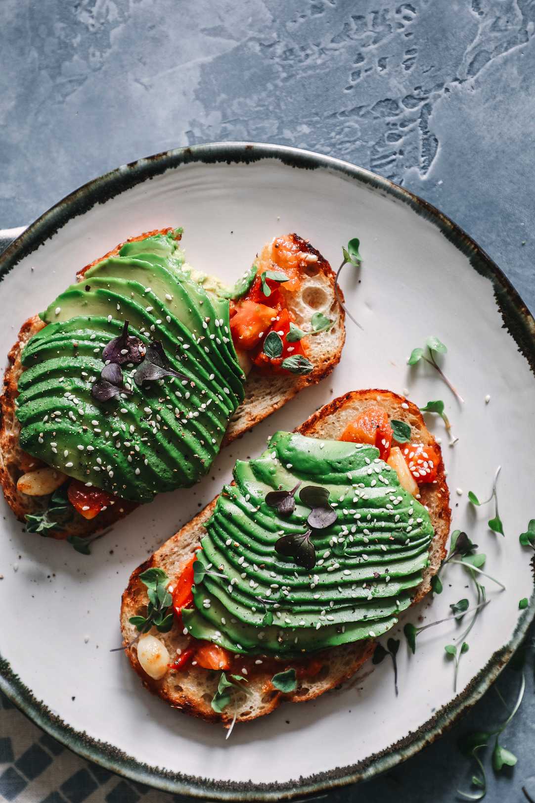 Breakfast avocado bruschetta Breakfast avocado bruschetta - avocado, avocado bruschetta, bread, breakfast, bruschetta, chopped tomatoes, cuisine…