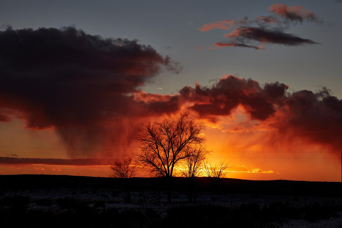 This is not a fire in the distance, near the settlement of Ganado on Navajo Nation land in far northeast Arizona. It’s... This is not a fire in the distance, near the settlement of Ganado on Navajo Nation land in far northeast Arizona. It’s...
