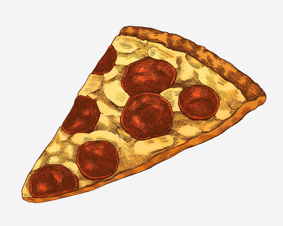 Slice Of Pizza Illustration
