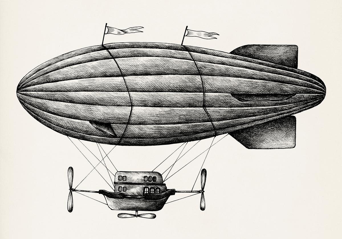 Download Zeppelin Images Free Vectors Pngs Mockups Backgrounds Rawpixel