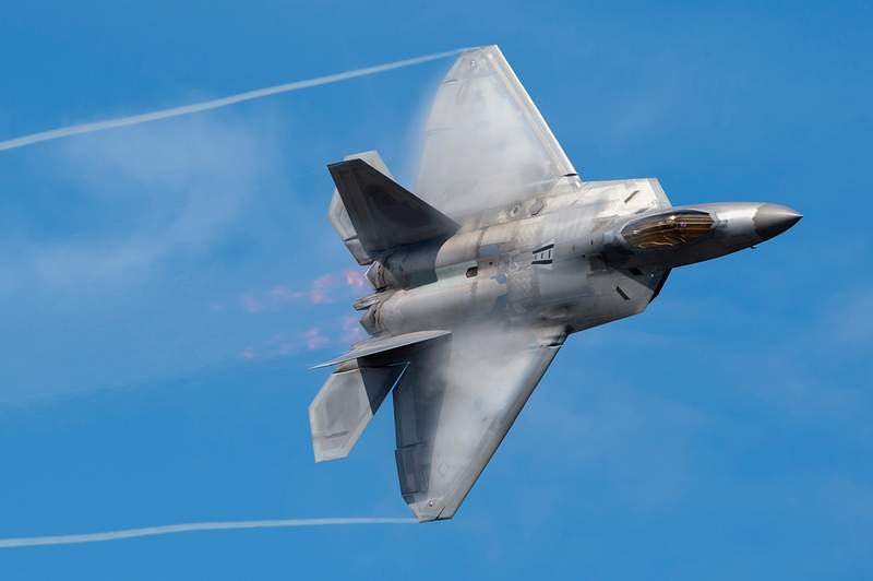 US' F22 Raptor, actually a Generation 5 fighter | wikimedia commons