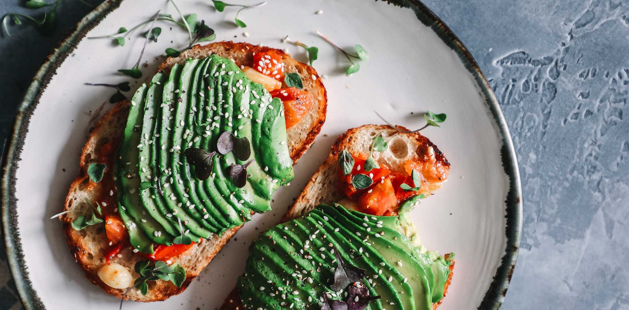 Breakfast avocado bruschetta Breakfast avocado bruschetta - avocado, avocado bruschetta, bread, breakfast, bruschetta, chopped tomatoes, cuisine…
