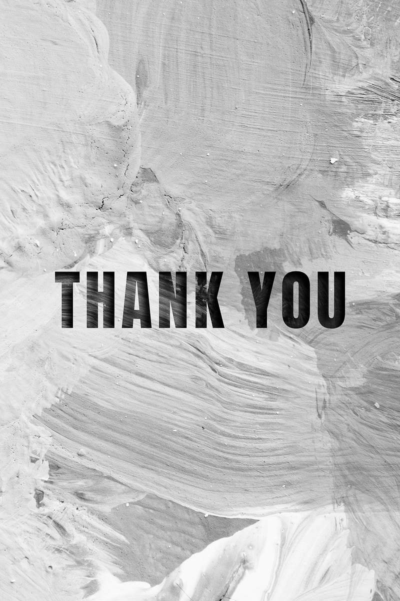 Black Thankyou Images | Free Photos, PNG Stickers, Wallpapers