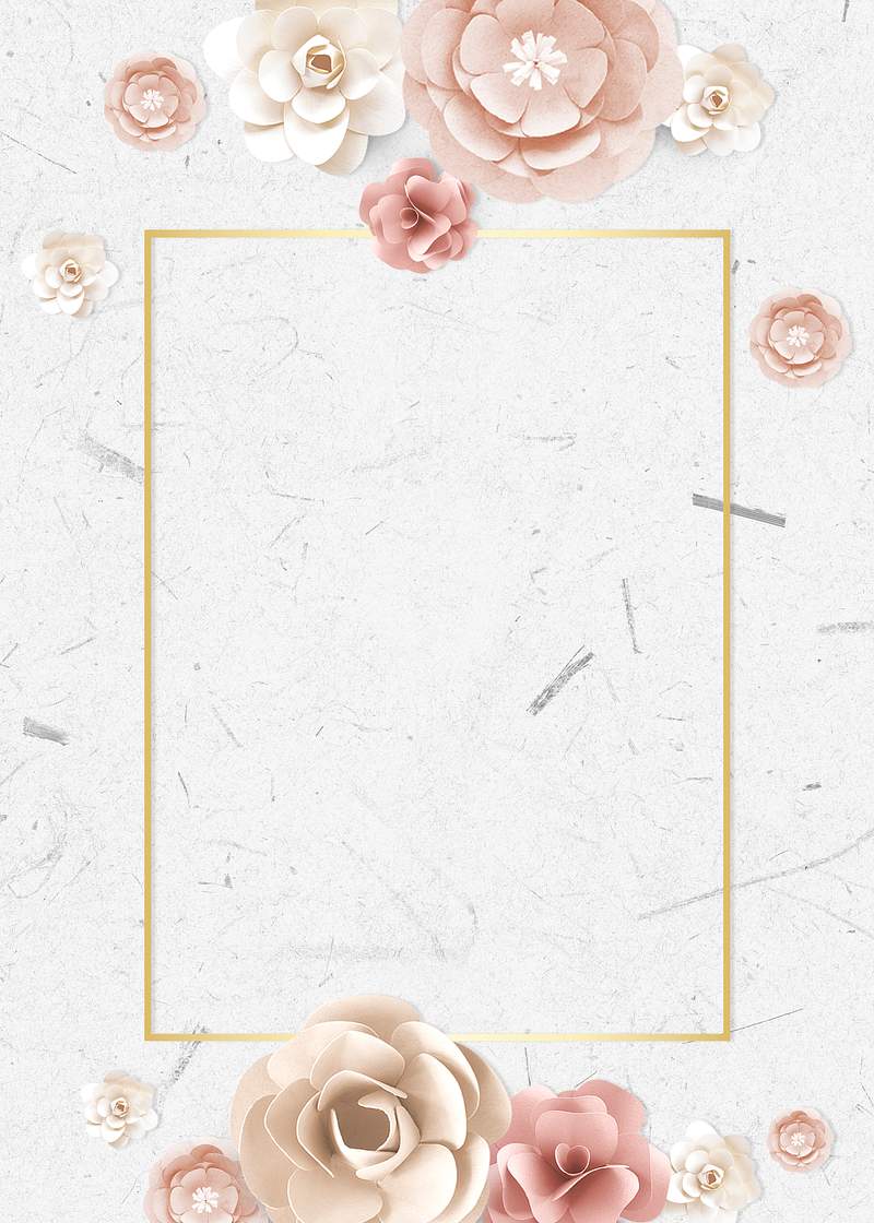 Floral Gold Frame Images | Free Photos, PNG Stickers, Wallpapers