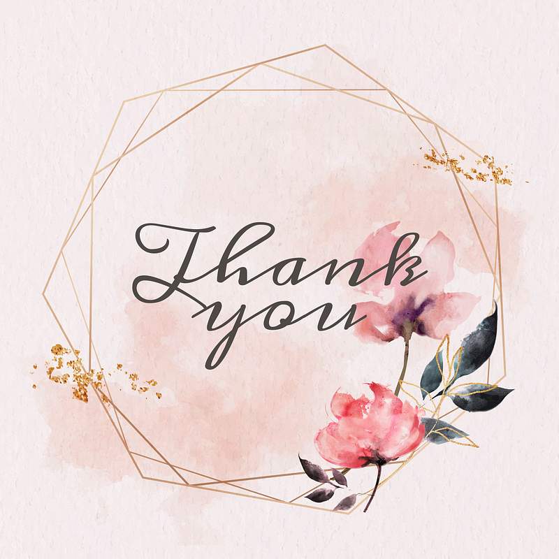 Thank You With Flowers Background - Cool Thank You Wallpapers Top Free