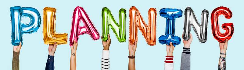 6 Essential Restaurant Crisis Management Strategies For Better Restaurant Management 3 Colorful alphabet helium balloons forming the text planning