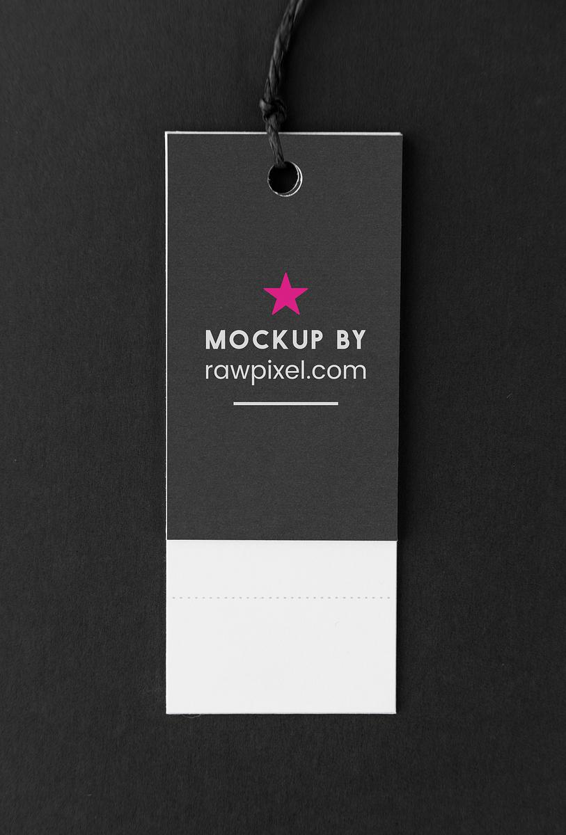 Download Hang Tag Mockup Images Free Photos Png Stickers Wallpapers Backgrounds Rawpixel