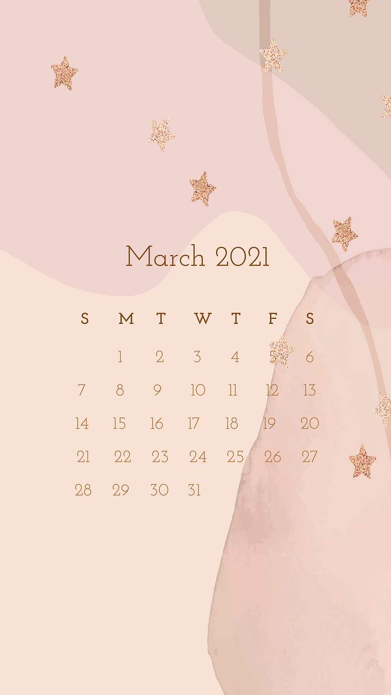 Featured image of post March 2021 Calendar Phone Wallpaper : Perfect for students, entrepreneurs and those who love to be organised.