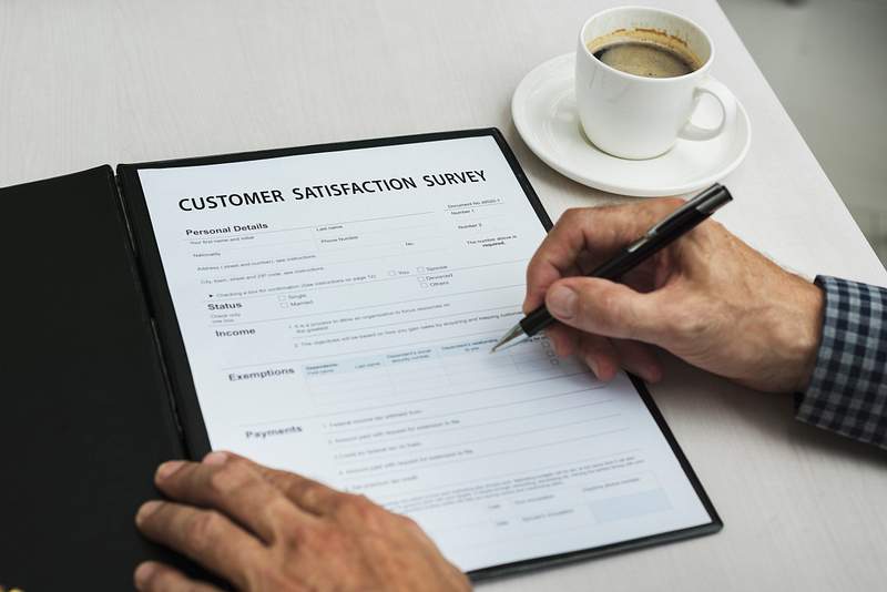 How To Survey Restaurant Customers - 10 Practical Tips 3 Form Application Information Data Word