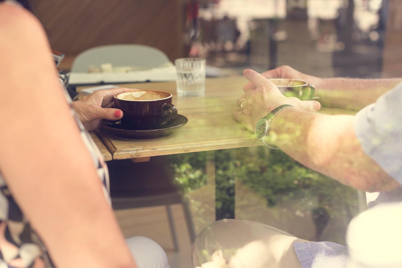 cup, old, caffeine, drinking, chat, restaurant, people, coffee shop, together, caucasian, partners, hands, woman, casual,... cup, old, caffeine, drinking, chat, restaurant, people, coffee shop, together, caucasian, partners, hands, woman, casual,...