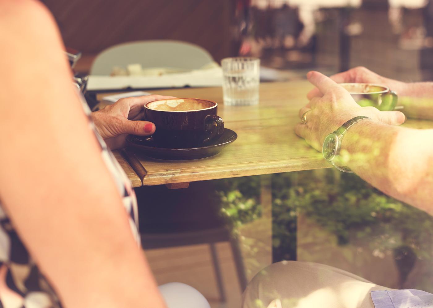 cup, old, caffeine, drinking, chat, restaurant, people, together, coffee shop, caucasian, partners, hands, woman, casual,... cup, old, caffeine, drinking, chat, restaurant, people, together, coffee shop, caucasian, partners, hands, woman, casual,...