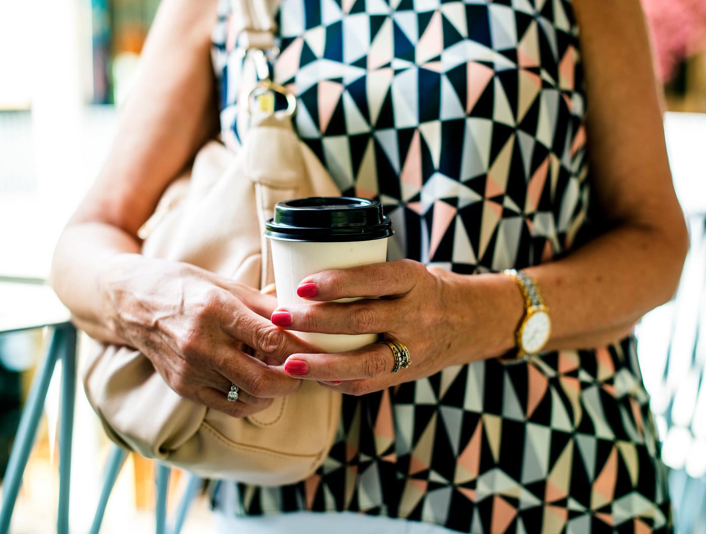 cup, old, plastic, caffeine, purse, holding, drinking, takeaway, people, caucasian, hands, woman, casual, drink, latte,... cup, old, plastic, caffeine, purse, holding, drinking, takeaway, people, caucasian, hands, woman, casual, drink, latte,...