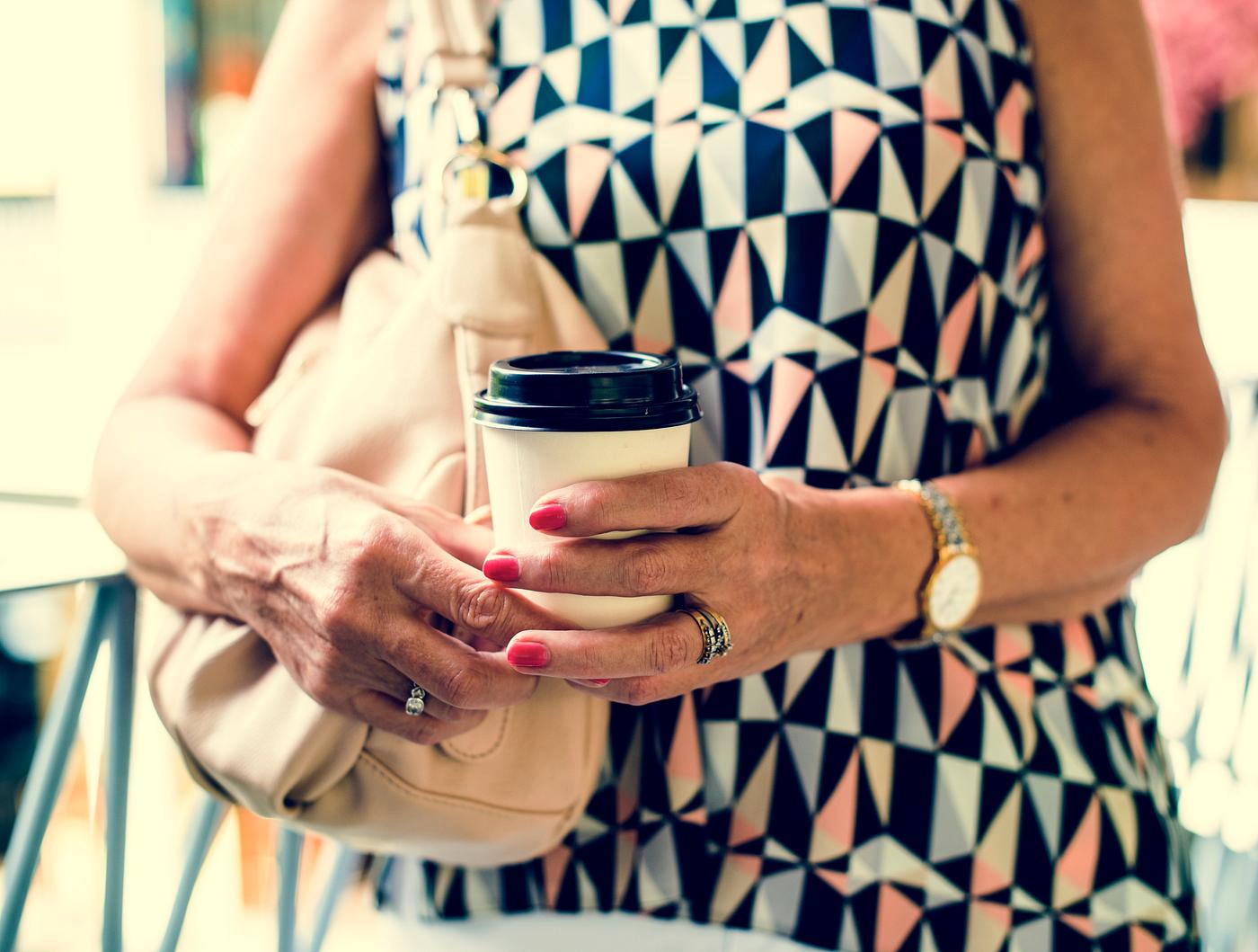 cup, old, plastic, purse, caffeine, drinking, holding, takeaway, people, caucasian, hands, woman, casual, drink, latte,... cup, old, plastic, purse, caffeine, drinking, holding, takeaway, people, caucasian, hands, woman, casual, drink, latte,...