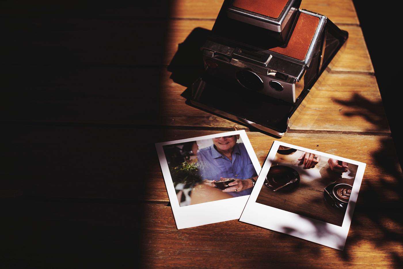 Messy pile of instant photo prints - border, blank, bunch, camera, closeup, copy space, empty, films, floor, frame, ground,... Messy pile of instant photo prints - border, blank, bunch, camera, closeup, copy space, empty, films, floor, frame, ground,...