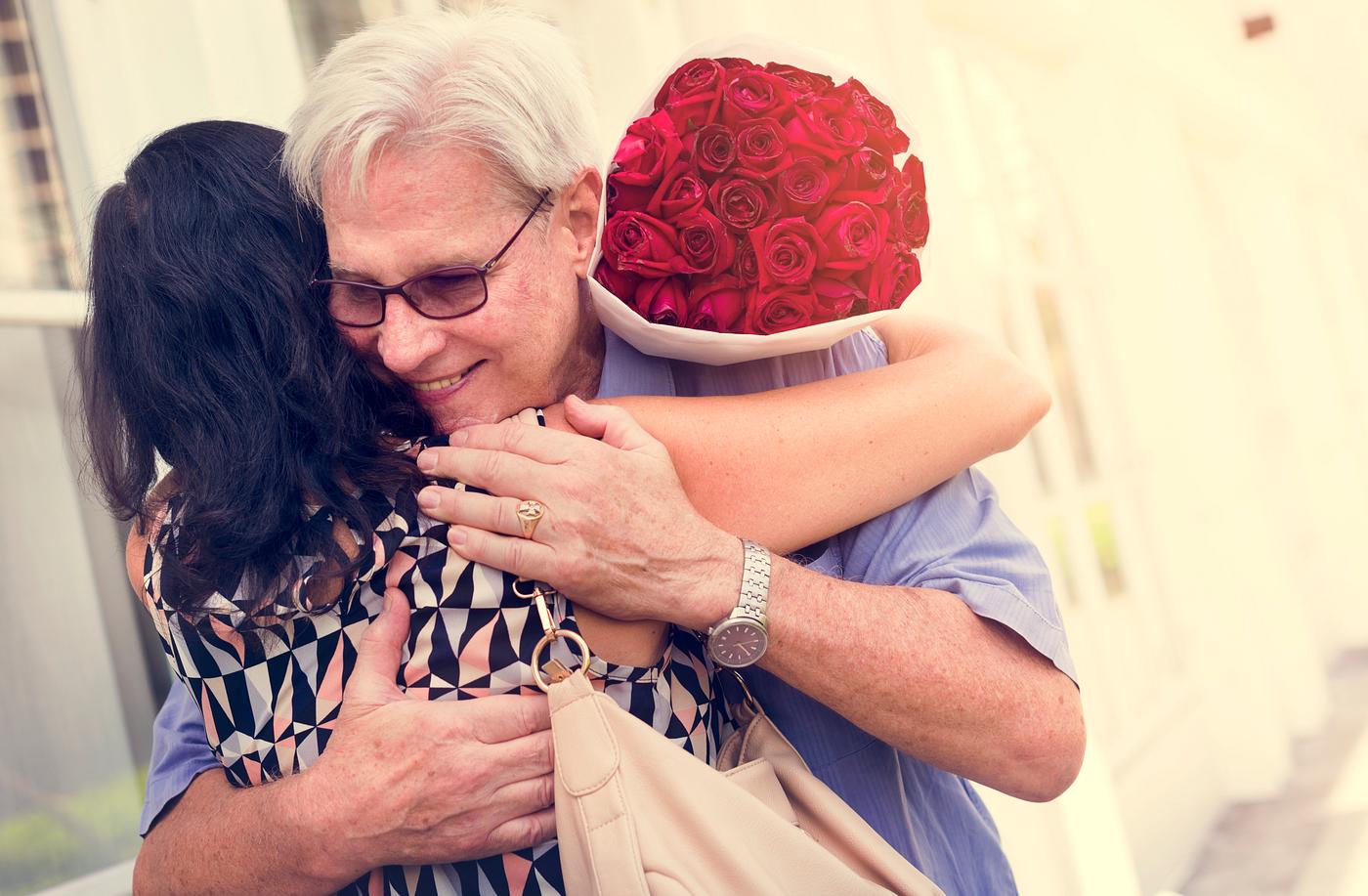 adult, affection, bouquet, caucasian, cheerful, connection, couple, embrace, female, flower, gesture, gift, guy, happiness,... adult, affection, bouquet, caucasian, cheerful, connection, couple, embrace, female, flower, gesture, gift, guy, happiness,...
