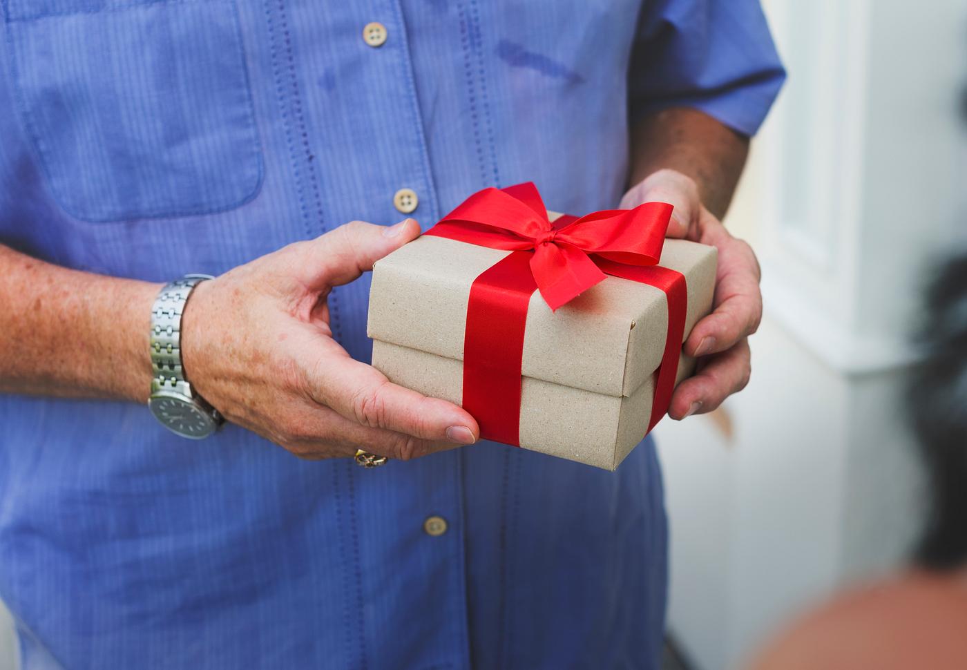 senior, adult, anniversary, bow, box, casual, caucasian, closeup, gesture, gift, giving, guy, holding, husband, male, man,... senior, adult, anniversary, bow, box, casual, caucasian, closeup, gesture, gift, giving, guy, holding, husband, male, man,...