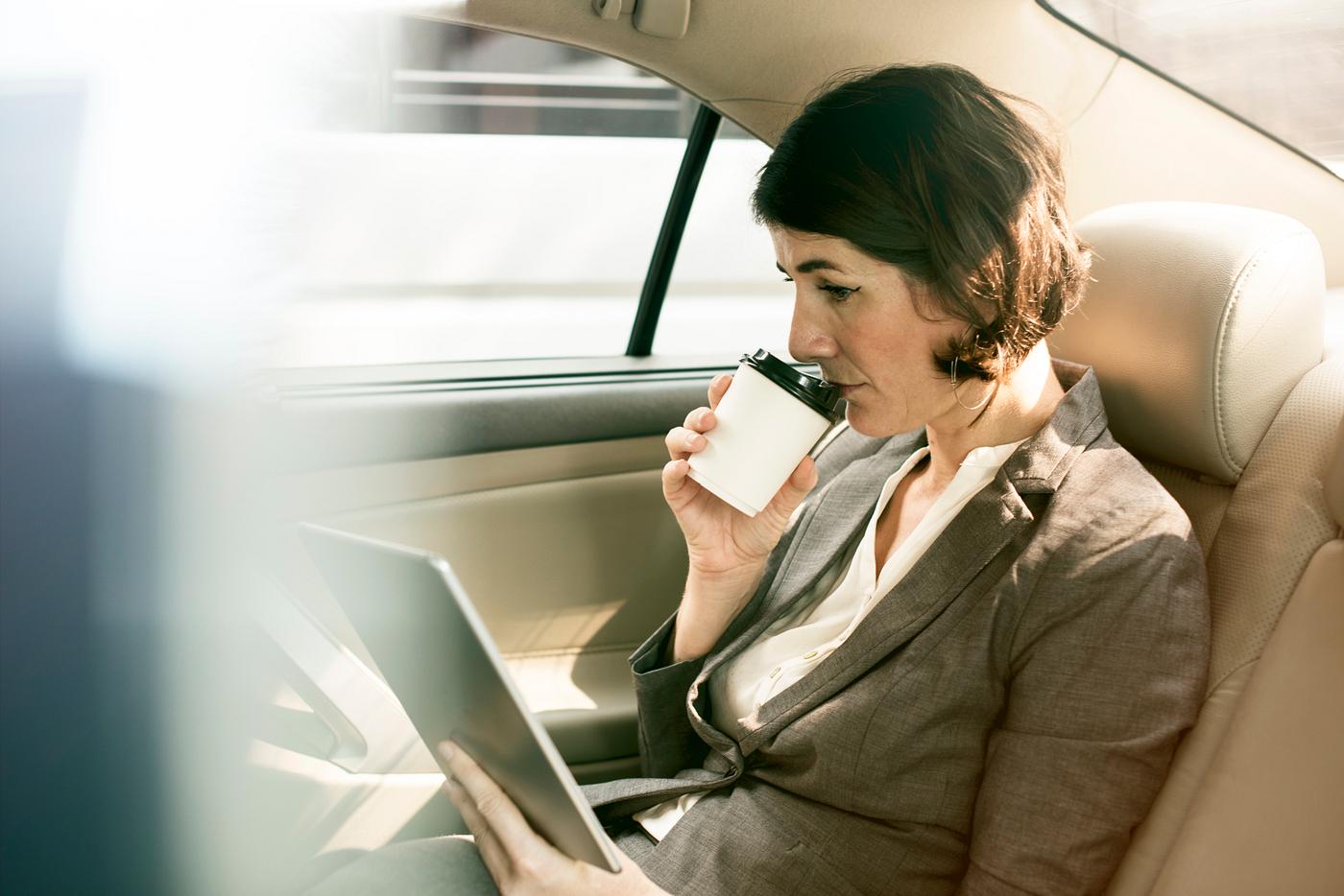 cup, car, person, using, manager, technology, taxi, drinking, white collar worker, busy, transportation, business, digital... cup, car, person, using, manager, technology, taxi, drinking, white collar worker, busy, transportation, business, digital...