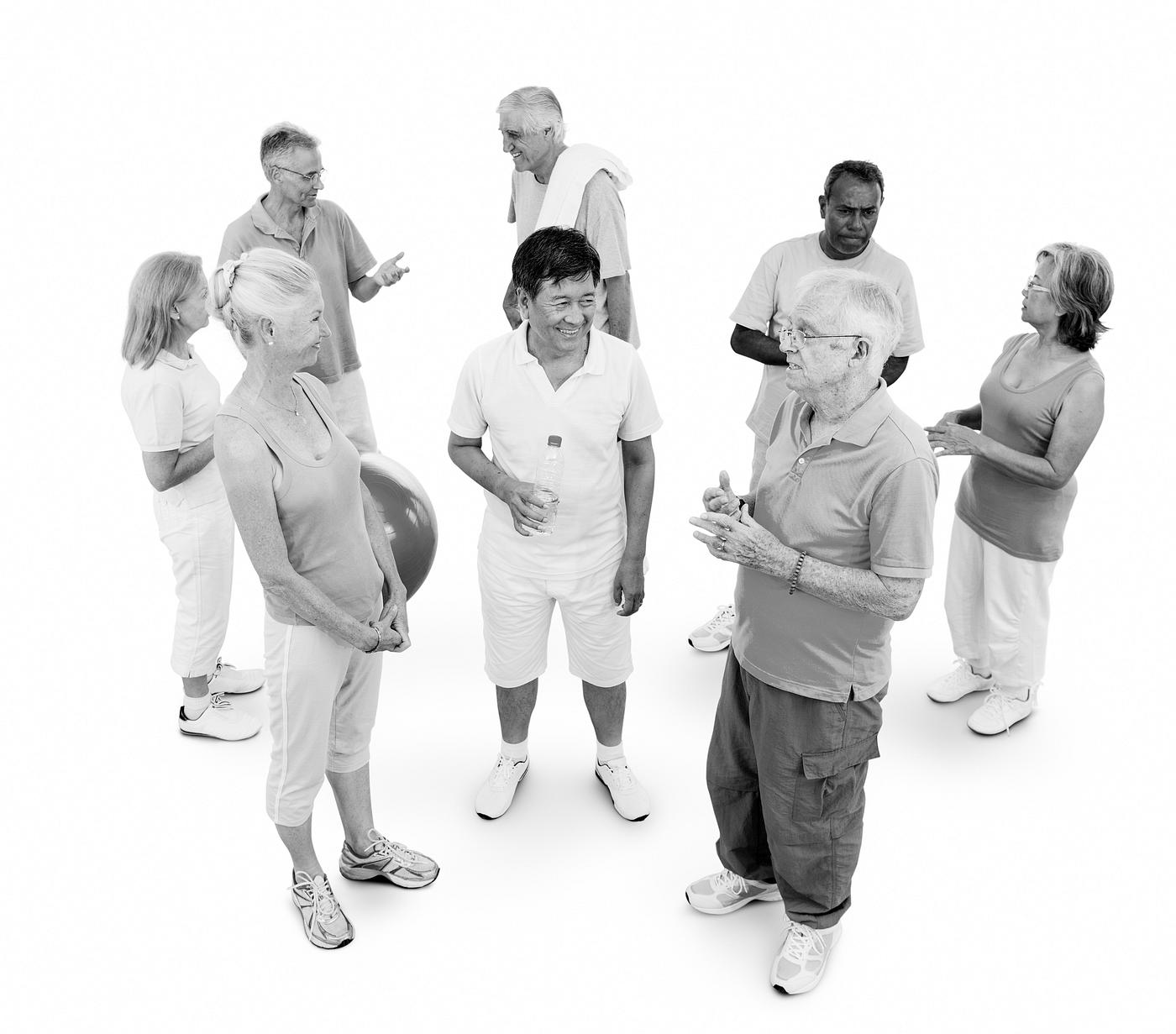 Healthy senior people at the gym - active, activity, aerobics, asian, athletic, ball, caucasian, cheerful, class, community... Healthy senior people at the gym - active, activity, aerobics, asian, athletic, ball, caucasian, cheerful, class, community...