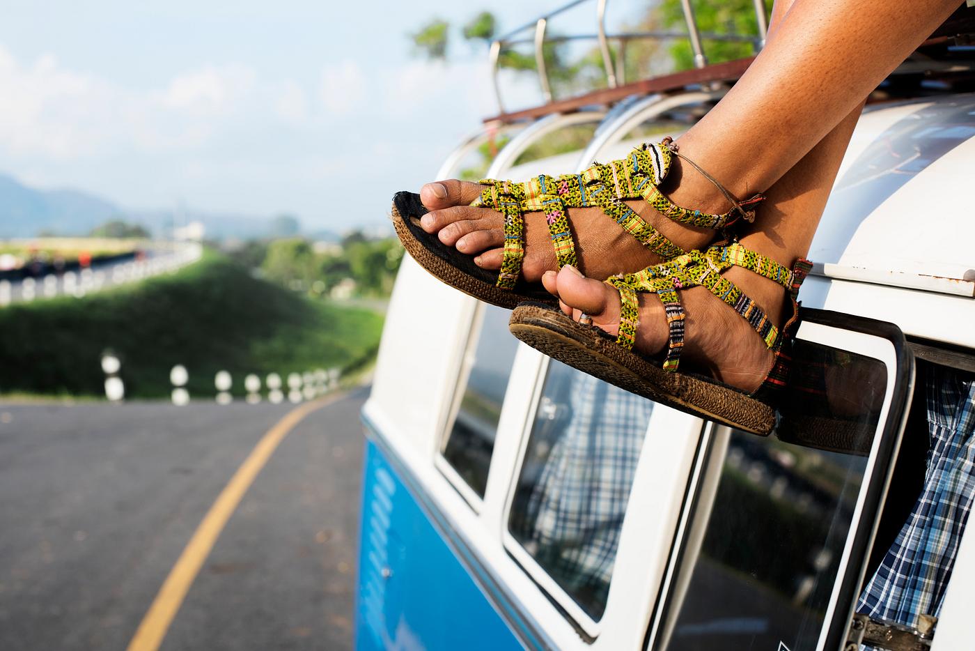 shoes, van, car, cc0, creative common 0, creative commons 0, feet, outdoors, pair, road, road trip, sandals, sitting, top,... shoes, van, car, cc0, creative common 0, creative commons 0, feet, outdoors, pair, road, road trip, sandals, sitting, top,...
