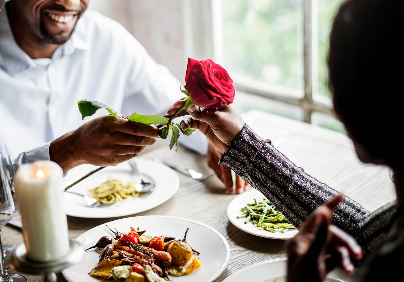 rose, adult, celebrate, celebration, cheerful, couple, date, dating, dine, dinner, eat, expression, flower, food, gather,... rose, adult, celebrate, celebration, cheerful, couple, date, dating, dine, dinner, eat, expression, flower, food, gather,...