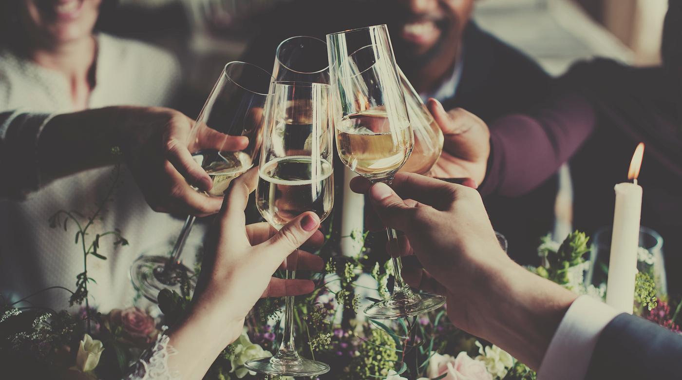A champagne toast to celebrate - wedding, bride, celebrate, celebration, ceremony, couple, event, friends, gather, groom,... A champagne toast to celebrate - wedding, bride, celebrate, celebration, ceremony, couple, event, friends, gather, groom,...