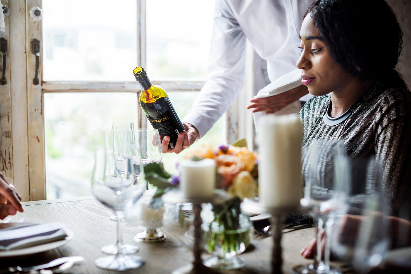 waiter, alcohol, beverage, bottle, chardonnay, cheerful, classy, customer, drink, food, friends, fun, gather, gathering,... waiter, alcohol, beverage, bottle, chardonnay, cheerful, classy, customer, drink, food, friends, fun, gather, gathering,...