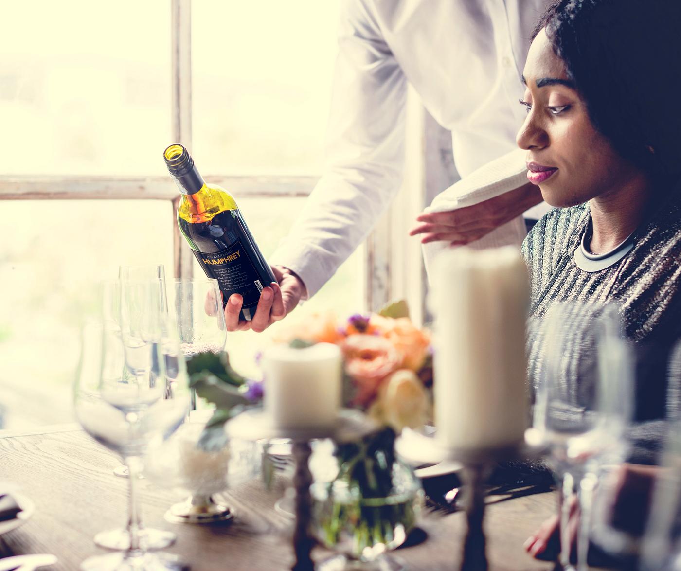 waiter, alcohol, beverage, bottle, chardonnay, cheerful, classy, customer, drink, food, friends, fun, gather, gathering,... waiter, alcohol, beverage, bottle, chardonnay, cheerful, classy, customer, drink, food, friends, fun, gather, gathering,...