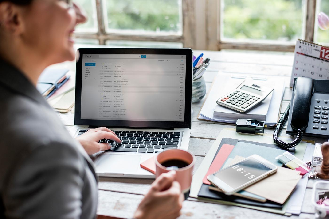 email, attach, attached, book, business, business people, cheerful, coffee, communication, connection, correspondence, desk... email, attach, attached, book, business, business people, cheerful, coffee, communication, connection, correspondence, desk...